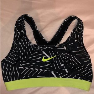Neon Nike Sports Bra